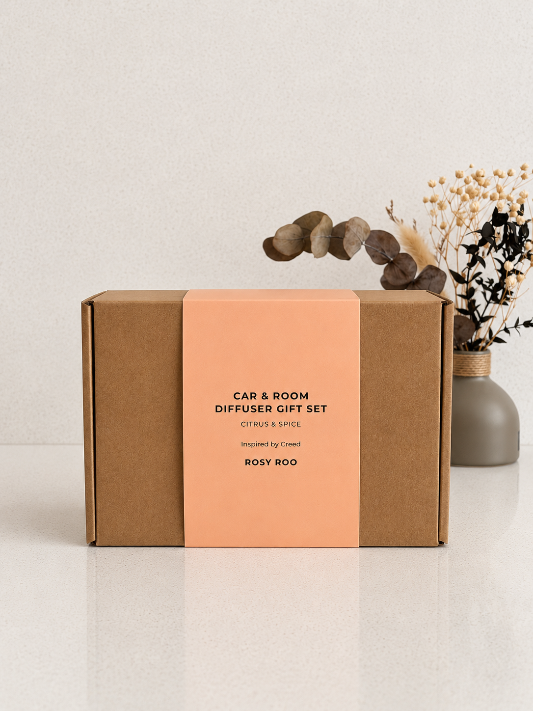 Car And Home Gift Set - Citrus & Spice