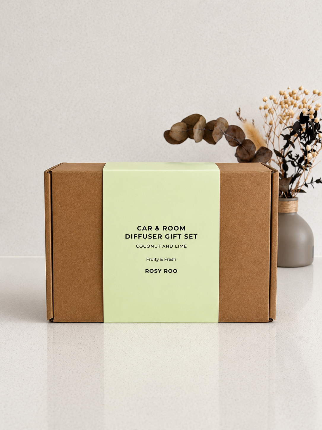 Car And Home Gift Set - Coconut & Lime