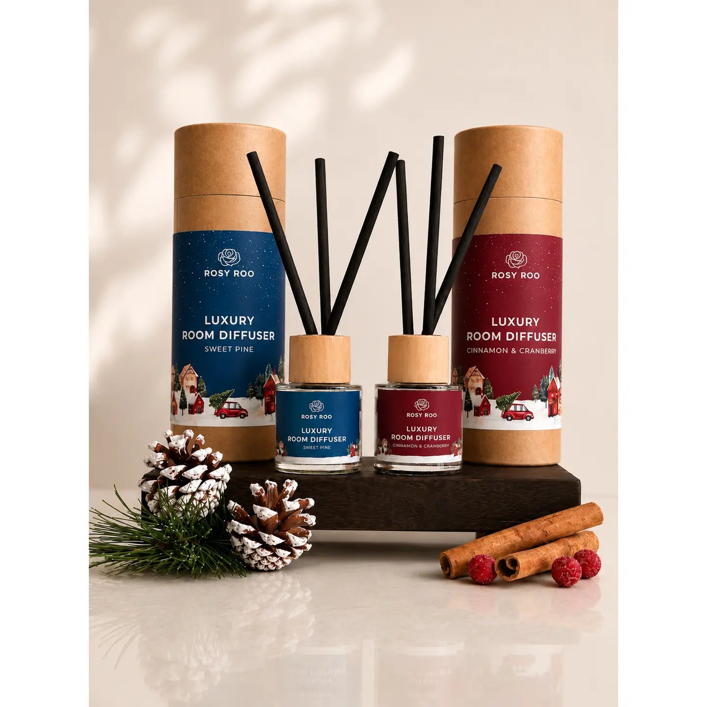 Room Diffuser - Cinnamon & Cranberry (Case of 5)