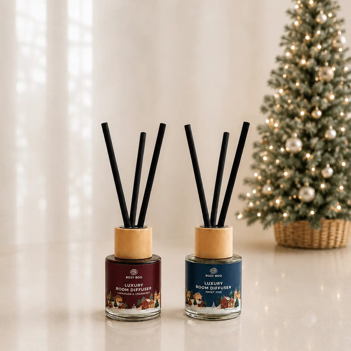 Room Diffuser Testers - Sweet Pine and Cinnamon & Cranberry