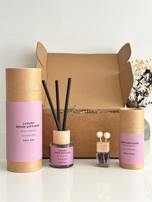 Car And Home Gift Set - Black Orchid