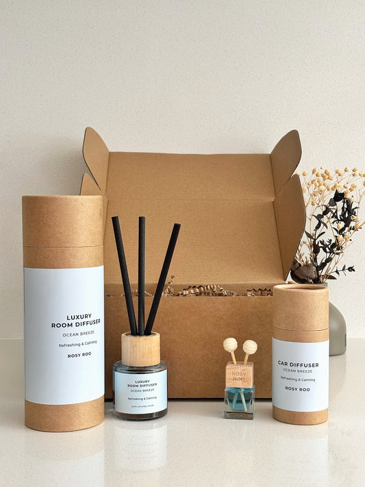 Car And Home Gift Set - Ocean Breeze
