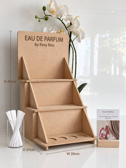 Perfume Stand, POS & Sticks