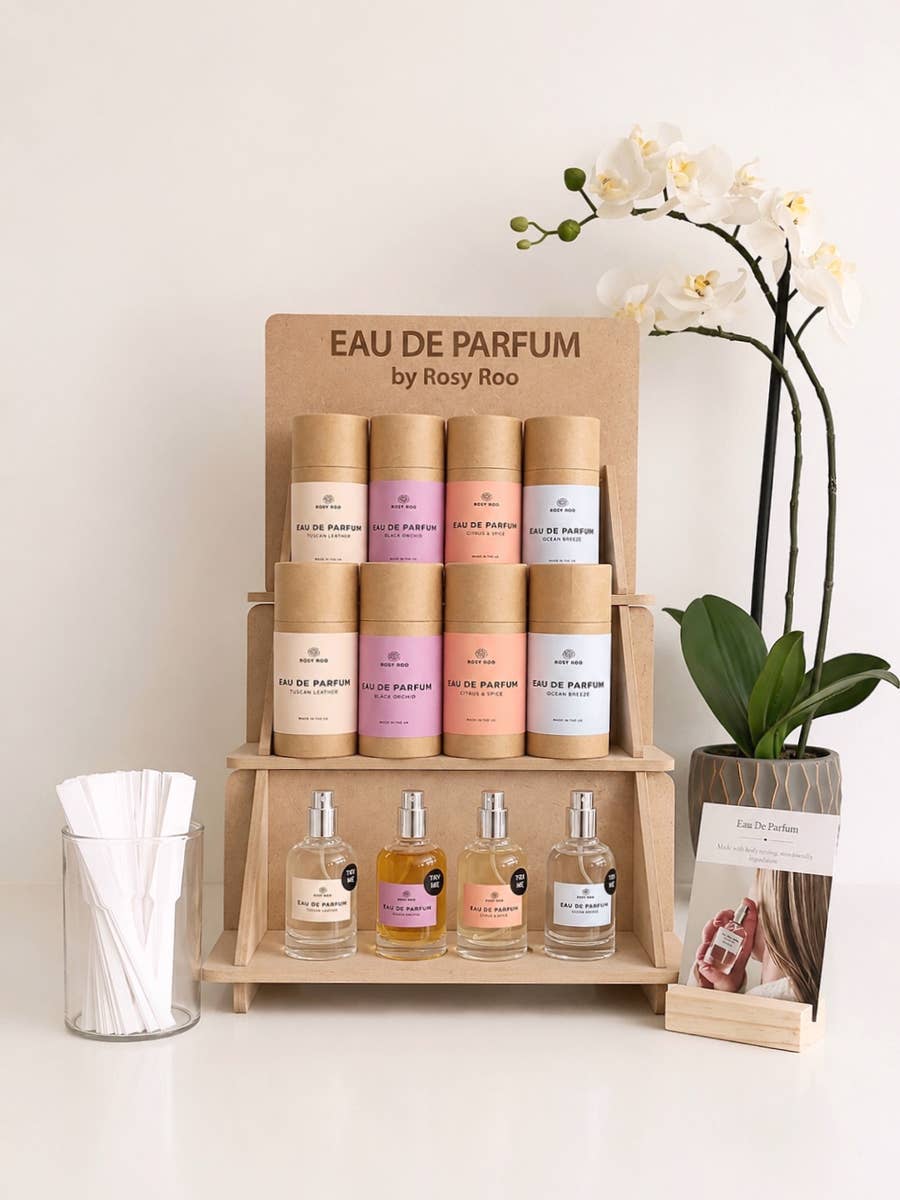 Perfume Stand, POS & Sticks